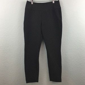 Cabi 5175 Dot Trouser Pants Black White Ankle 6